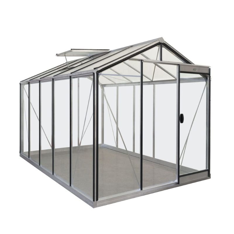 ACD Premium Straight Wall Aluminium Greenhouse Self-Supporting Foundation3
