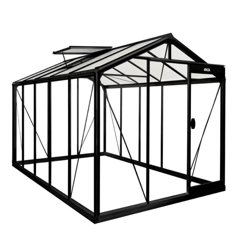 ACD Premium Straight Wall Aluminium Greenhouse Self-Supporting Foundation4