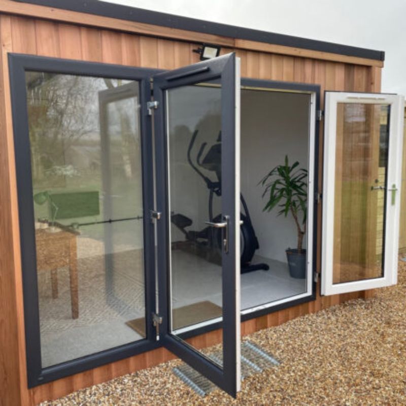 Deluxe Insulated Garden Room Kit SIP Panels Plus Exterior