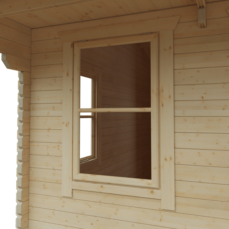 Woodlands Sherborne Log Cabin– Double Glazing - Vendra Outdoors