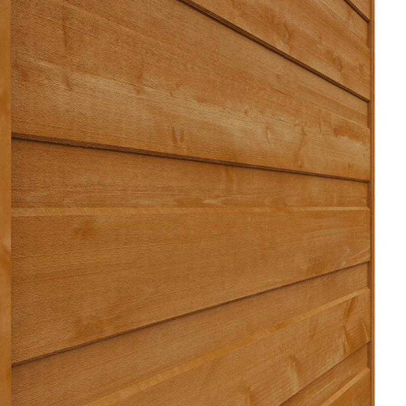 Close-up of wooden panel with horizontal slats