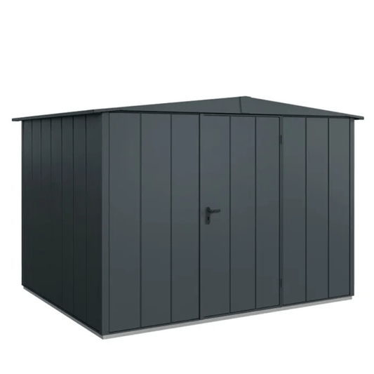 Hormann Berry Modern Style With Apex Roof – Premium Metal Shed