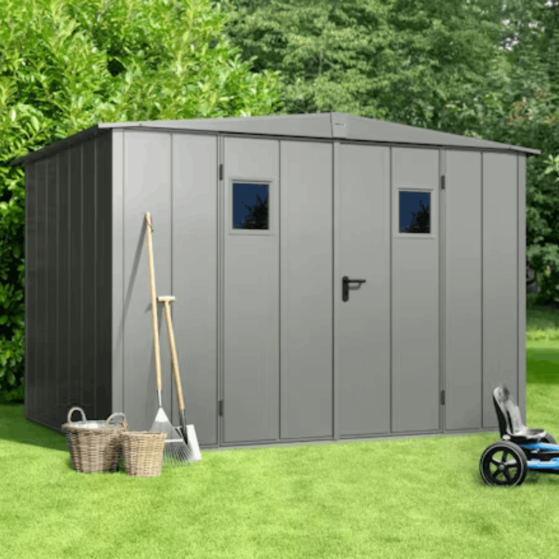 Hormann Berry Modern Style With Gable Roof – Premium Metal Shed