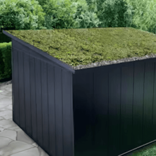 Hormann Green Roof For Pent Tool Shed