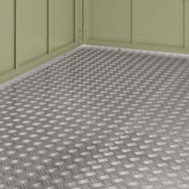 Hormann Shed Aluminium corrugated sheet floor