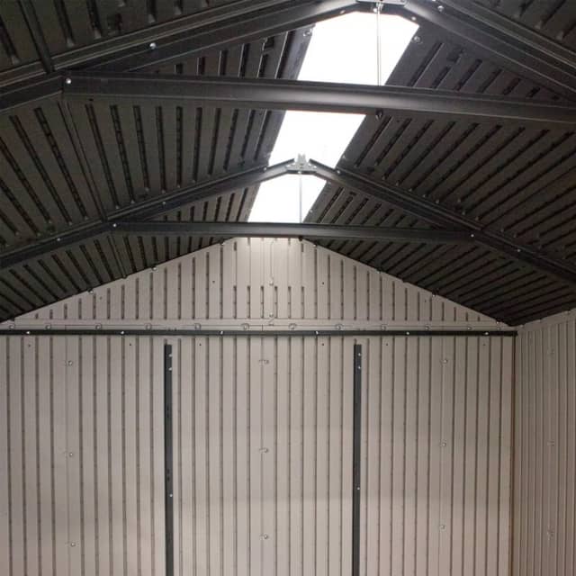 Lifetime 7 x 7 Plastic Garden Shed with 2 Windows