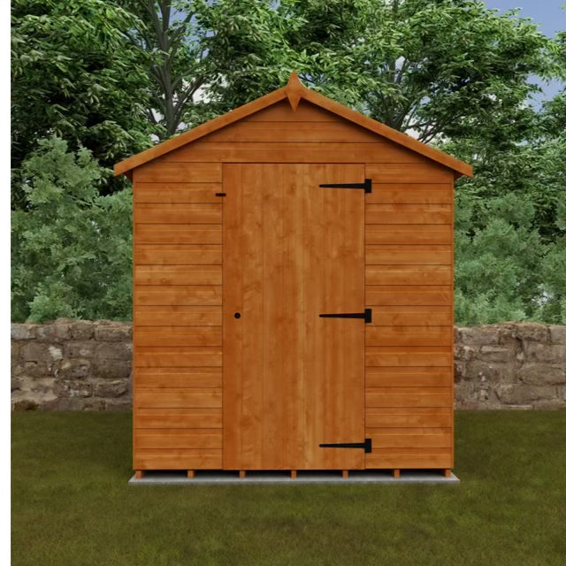Woodlands Super Apex Wooden Garden Shed | 12mm Shiplap Cladding | UK Made