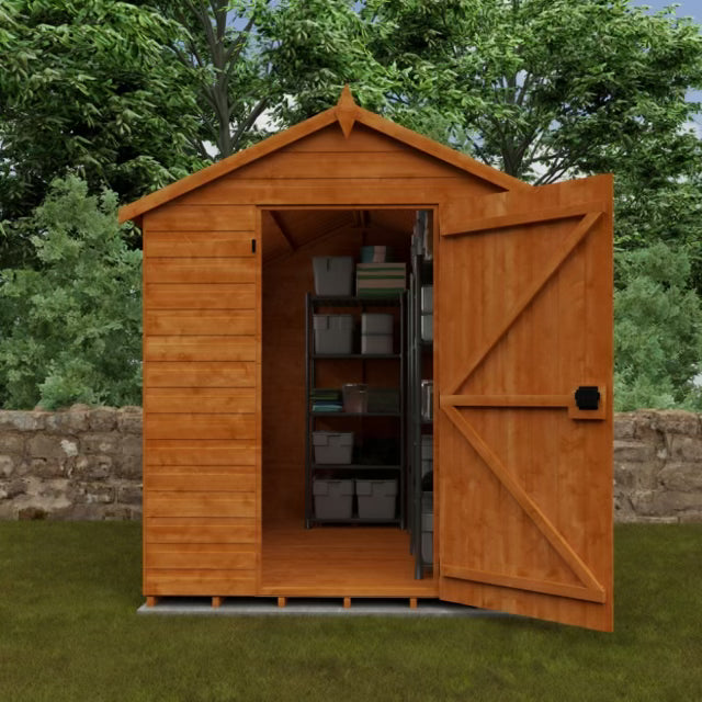Woodlands Super Apex Wooden Garden Shed | 12mm Shiplap Cladding | UK Made