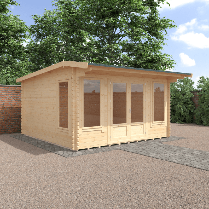 WoodlandJacob44mmTimberLogCabin_InsulatedGardenRoomwithDoubleGlazedWindowsDoors9