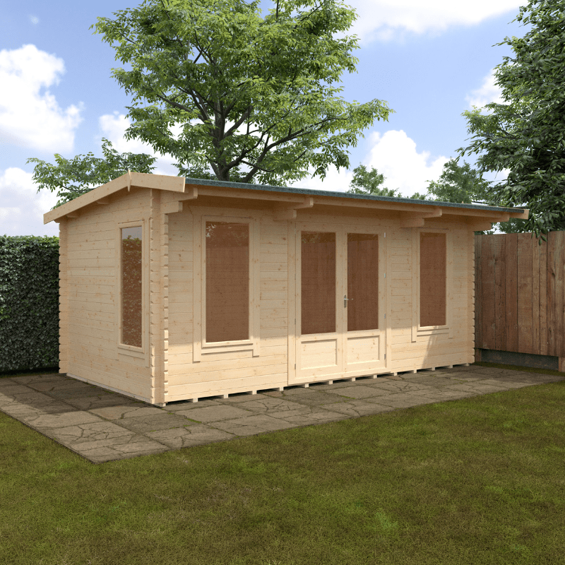 WoodlandJacob44mmTimberLogCabin_InsulatedGardenRoomwithDoubleGlazedWindowsDoors9