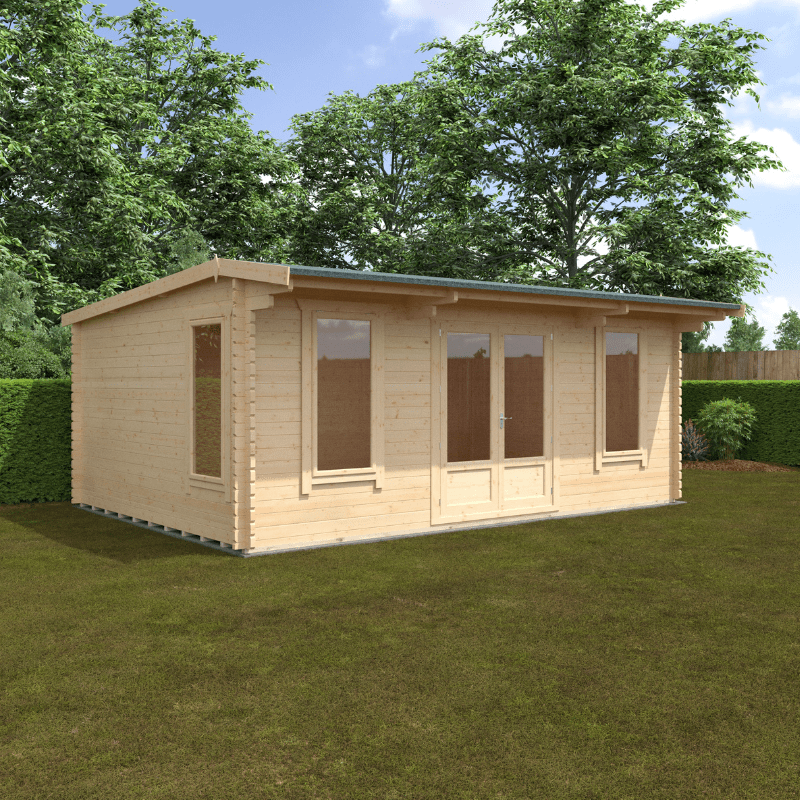 WoodlandJacob44mmTimberLogCabin_InsulatedGardenRoomwithDoubleGlazedWindowsDoors9