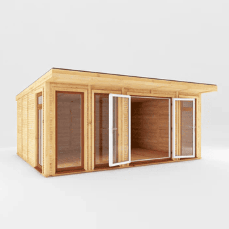 Mercia Edwinstowe 5x4m Insulated Garden Room with UPVC | Modern Home Office, Studio & Retreat