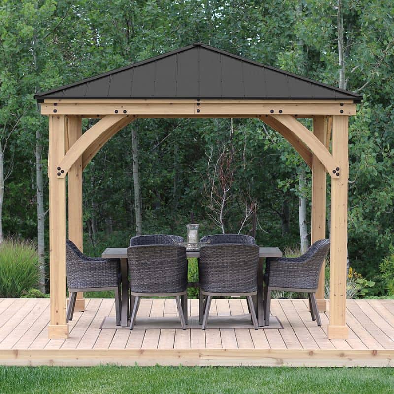 Meridian 10x10 Gazebo | Premium Outdoor Pavilion for Backyard & Patio
