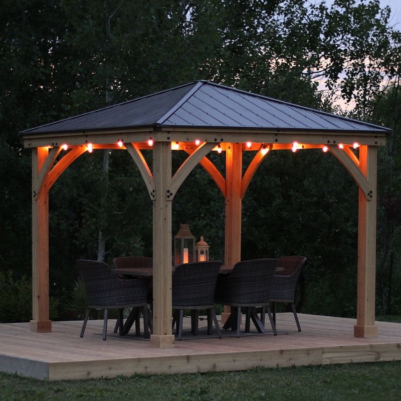 Meridian 10x10 Gazebo | Premium Outdoor Pavilion for Backyard & Patio