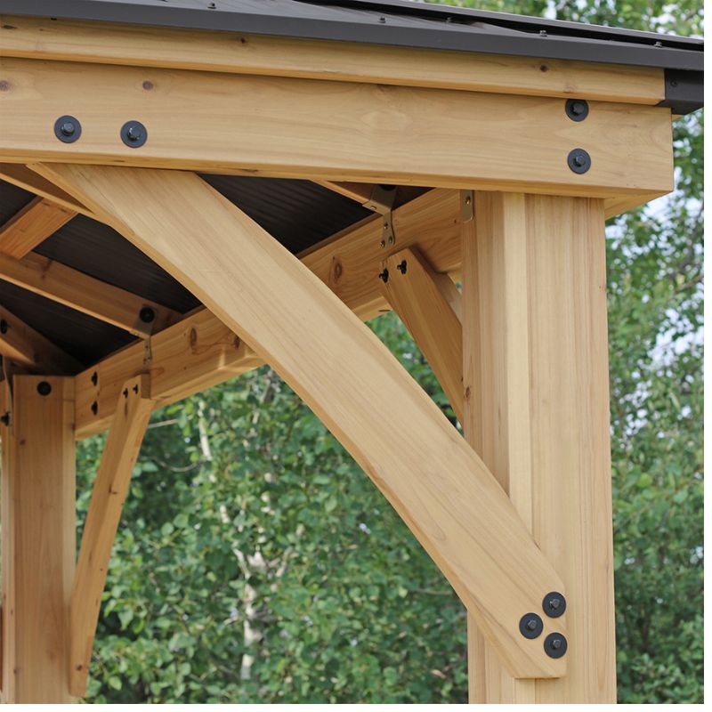 Meridian 10x10 Gazebo | Premium Outdoor Pavilion for Backyard & Patio