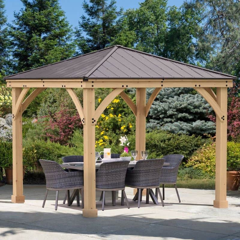 Meridian 10x10 Gazebo | Premium Outdoor Pavilion for Backyard & Patio