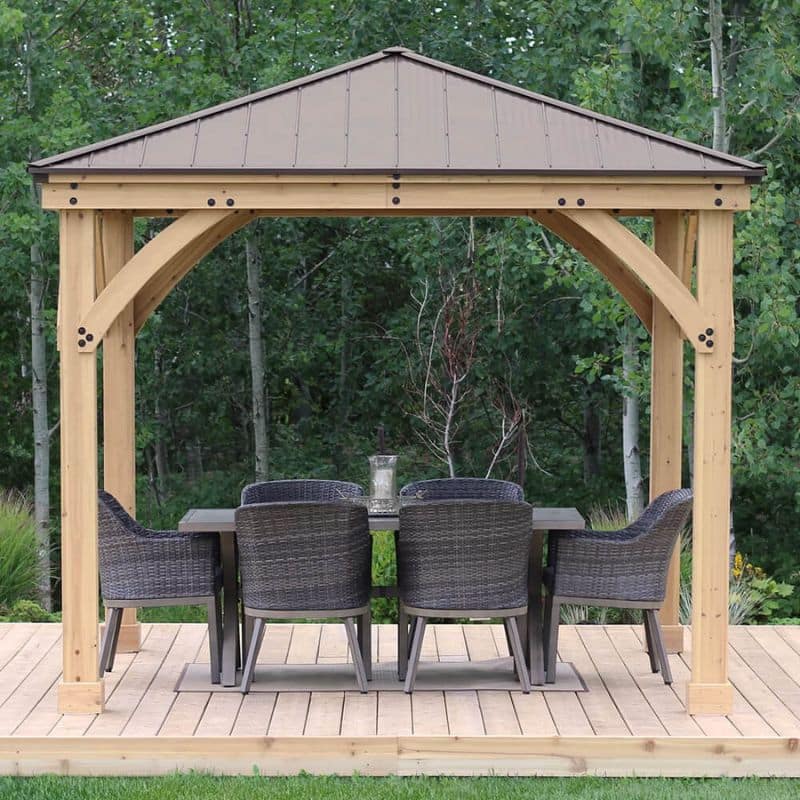 Meridian 10x10 Gazebo | Premium Outdoor Pavilion for Backyard & Patio