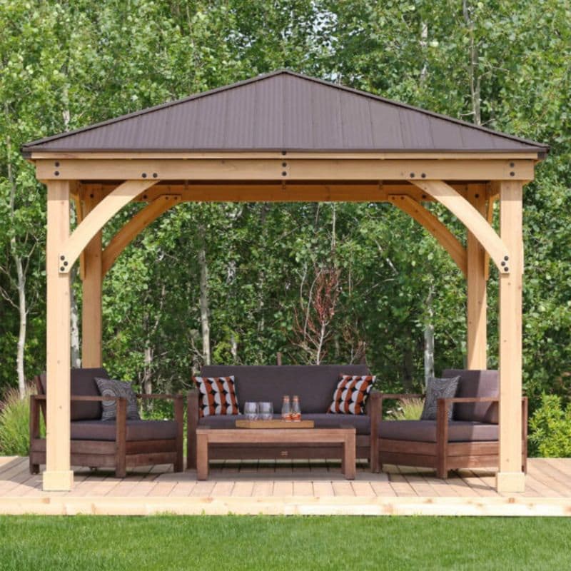 Meridian 12x12ft Gazebo | Premium Outdoor Pavilion for Backyard & Patio