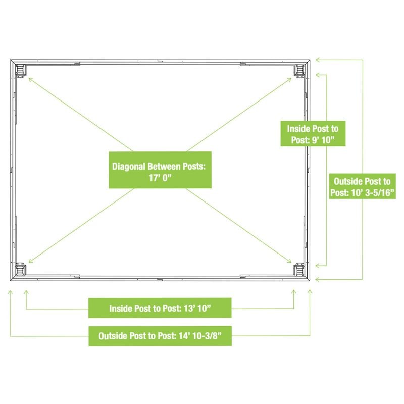 Meridian 12x16ft Gazebo | Premium Outdoor Pavilion for Backyard & Patio