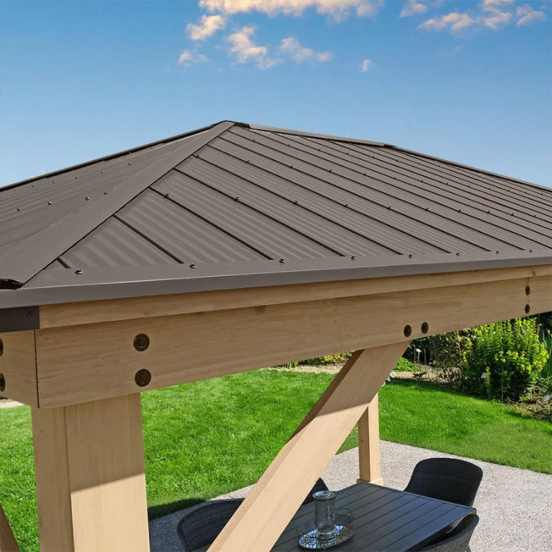 Meridian 12x16ft Gazebo | Premium Outdoor Pavilion for Backyard & Patio