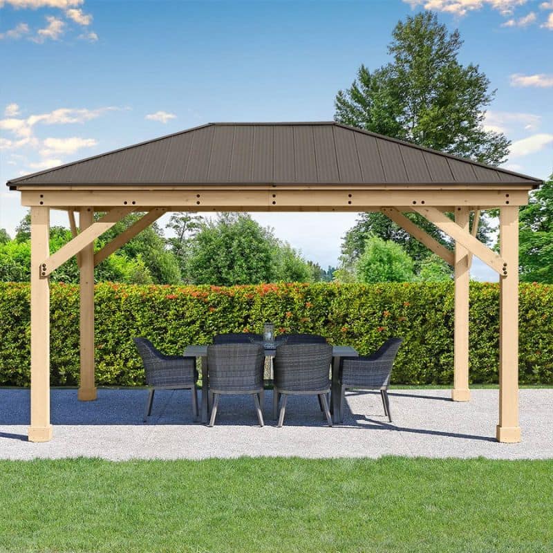 Meridian 12x16ft Gazebo | Premium Outdoor Pavilion for Backyard & Patio