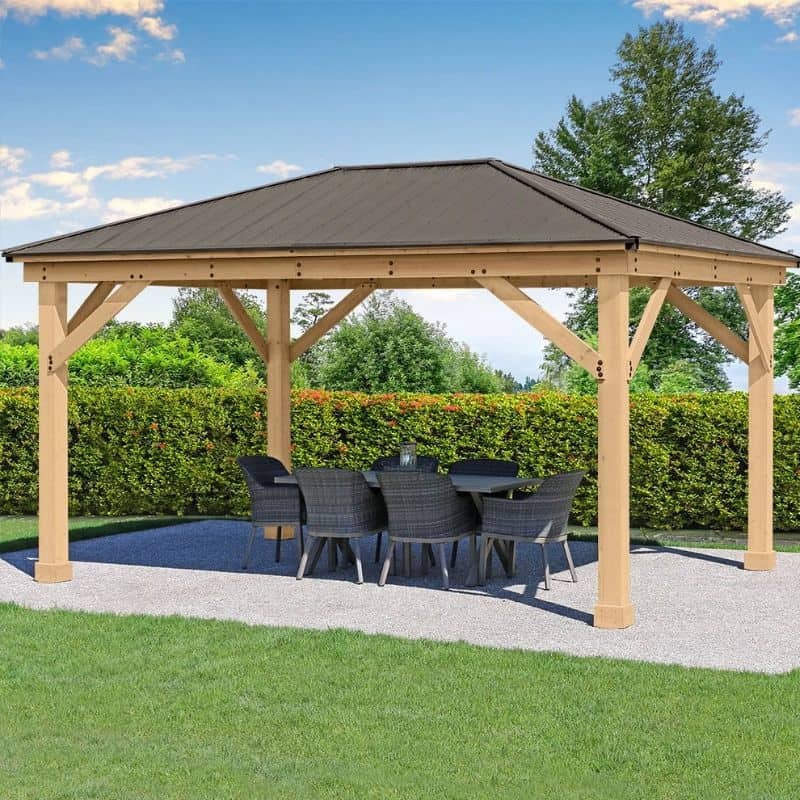 Meridian 12x16ft Gazebo | Premium Outdoor Pavilion for Backyard & Patio