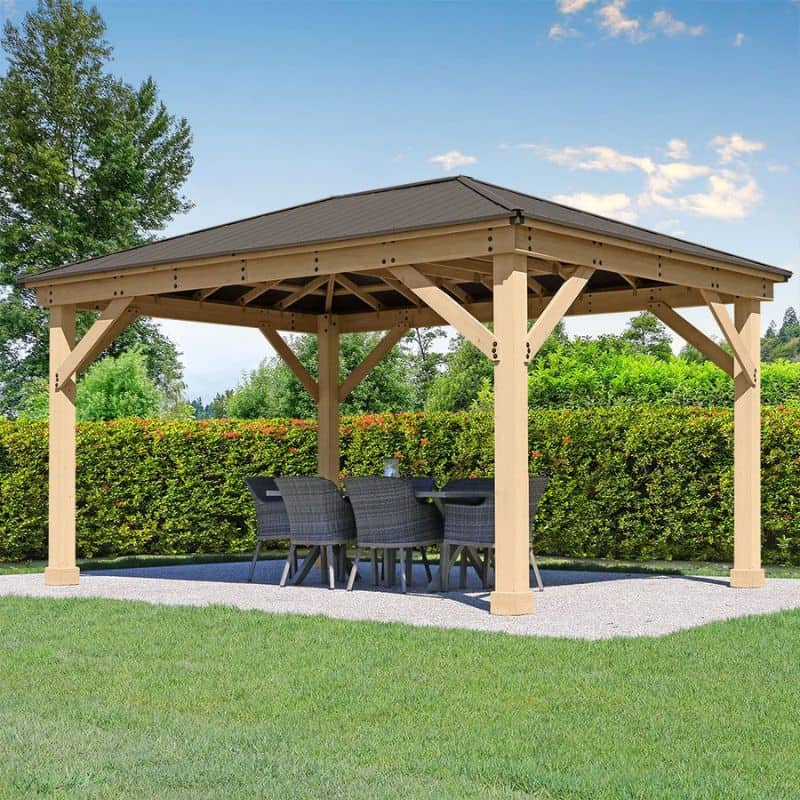 Meridian 12x16ft Gazebo | Premium Outdoor Pavilion for Backyard & Patio