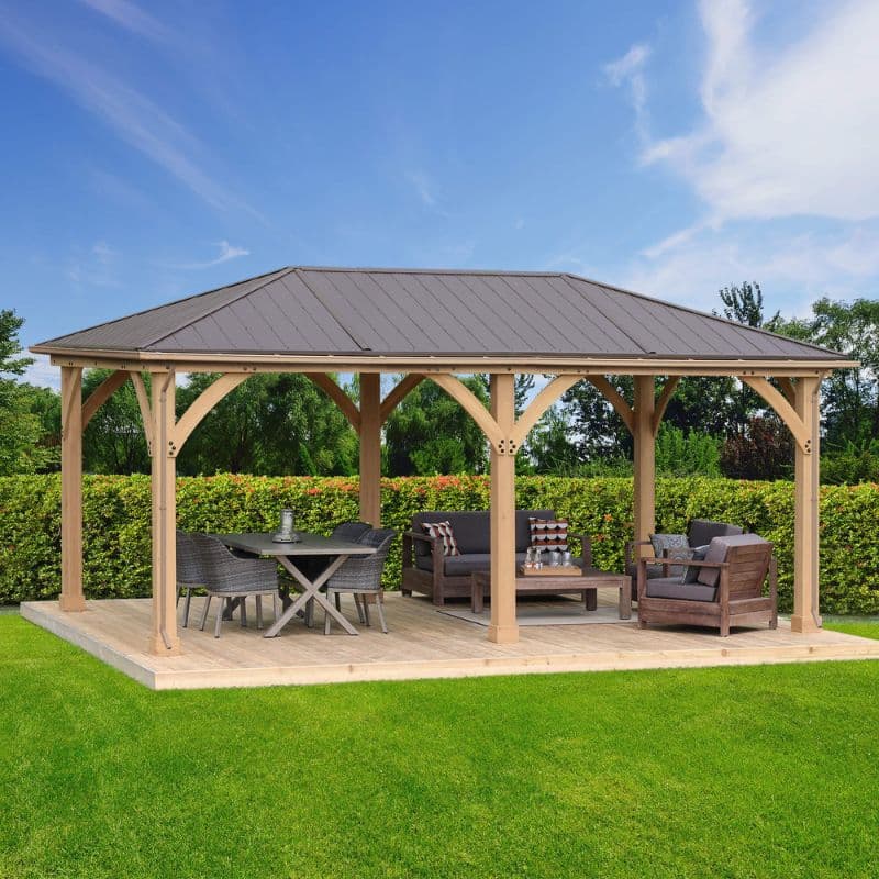 Meridian 12x20ft Gazebo | Premium Outdoor Pavilion for Backyard & Patio