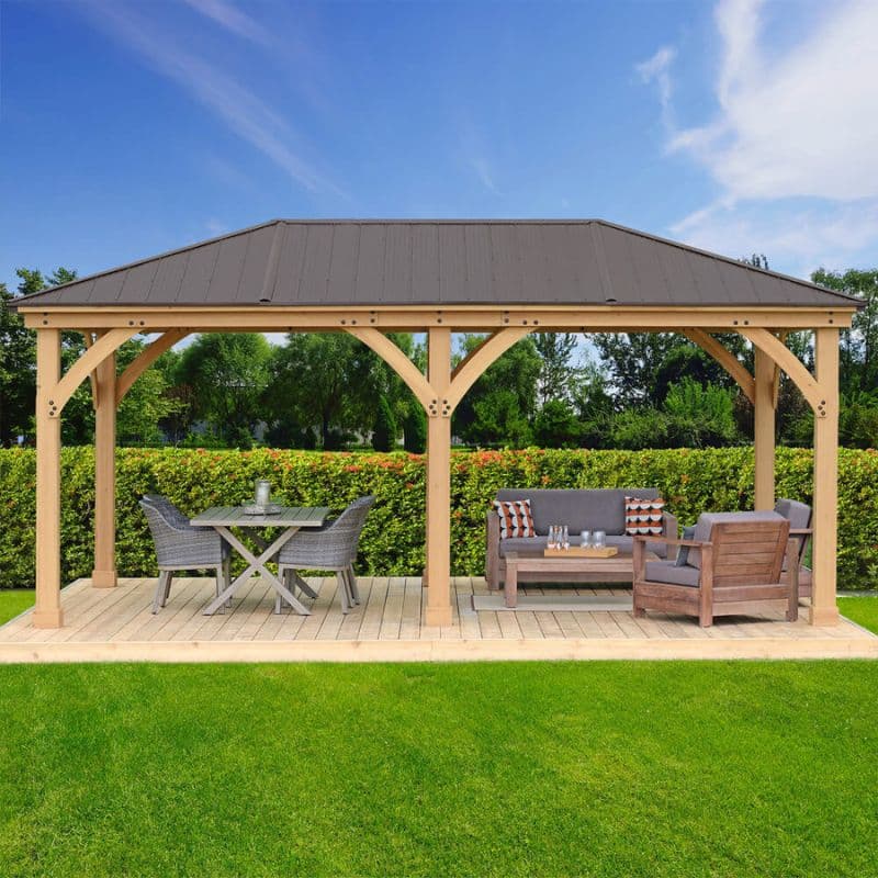 Meridian 12x20ft Gazebo | Premium Outdoor Pavilion for Backyard & Patio