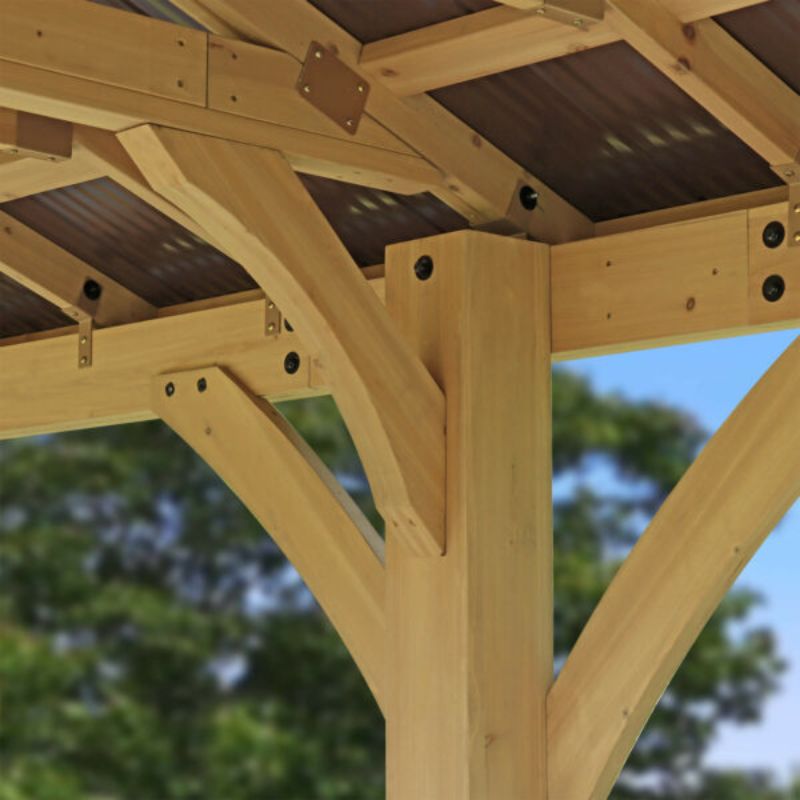 Meridian 12x24ft Gazebo | Premium Outdoor Pavilion for Backyard & Patio