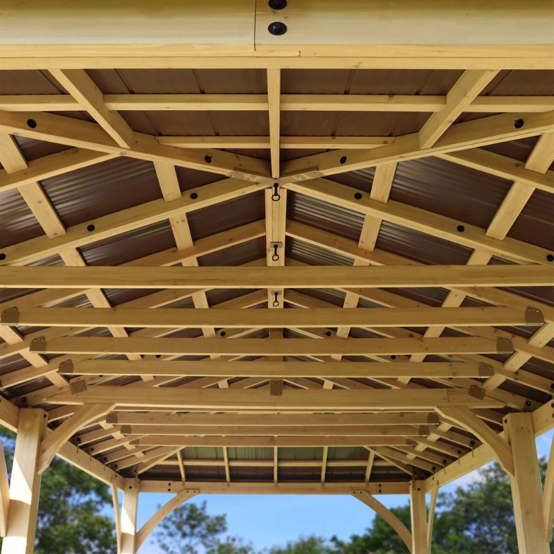 Meridian 12x24ft Gazebo | Premium Outdoor Pavilion for Backyard & Patio
