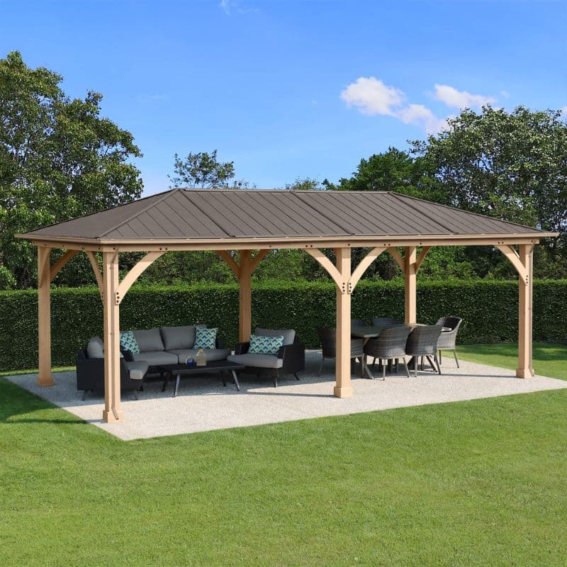 Meridian 12x24ft Gazebo | Premium Outdoor Pavilion for Backyard & Patio