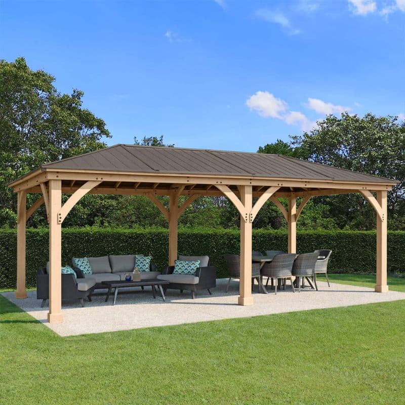 Meridian 12x24ft Gazebo | Premium Outdoor Pavilion for Backyard & Patio