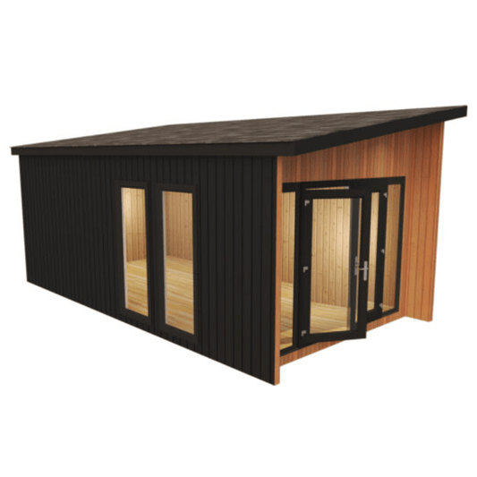 Serenity Garden Room- Insulated SIP Flat Pack & Exterior Kit- Premium Modular Outdoor Building