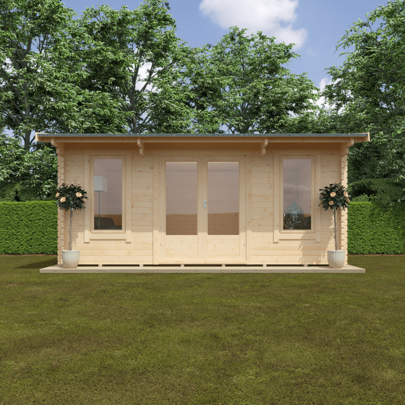 WoodlandJacob44mmTimberLogCabin_InsulatedGardenRoomwithDoubleGlazedWindowsDoors9