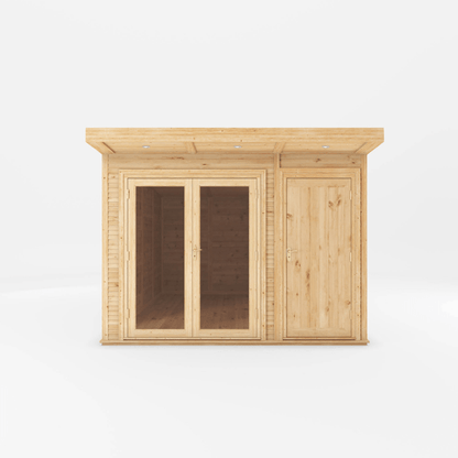 3x4MerciaPremiumInsulatedGardenRoomwithSideShed_DoubleGlazedHomeOffice-min