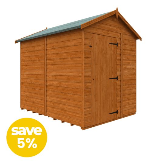 5% OFF SHEDS APEX WINDOWLESS