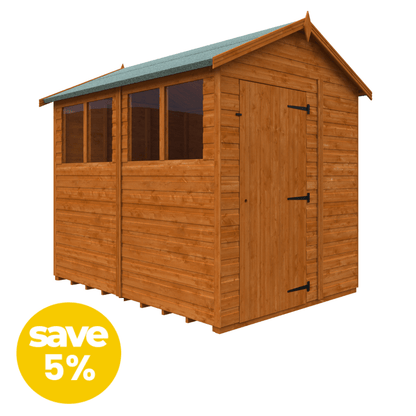 5% OFF SHEDS APEX WITH WINDOWS