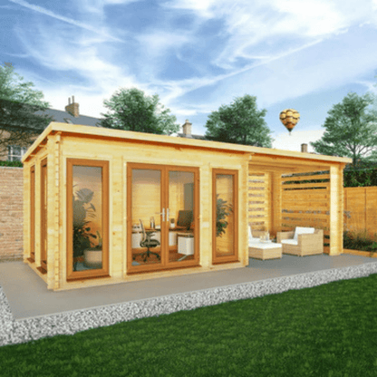 Mercia 7x3-studio-pent-with-slatted-area-oak-upvc-