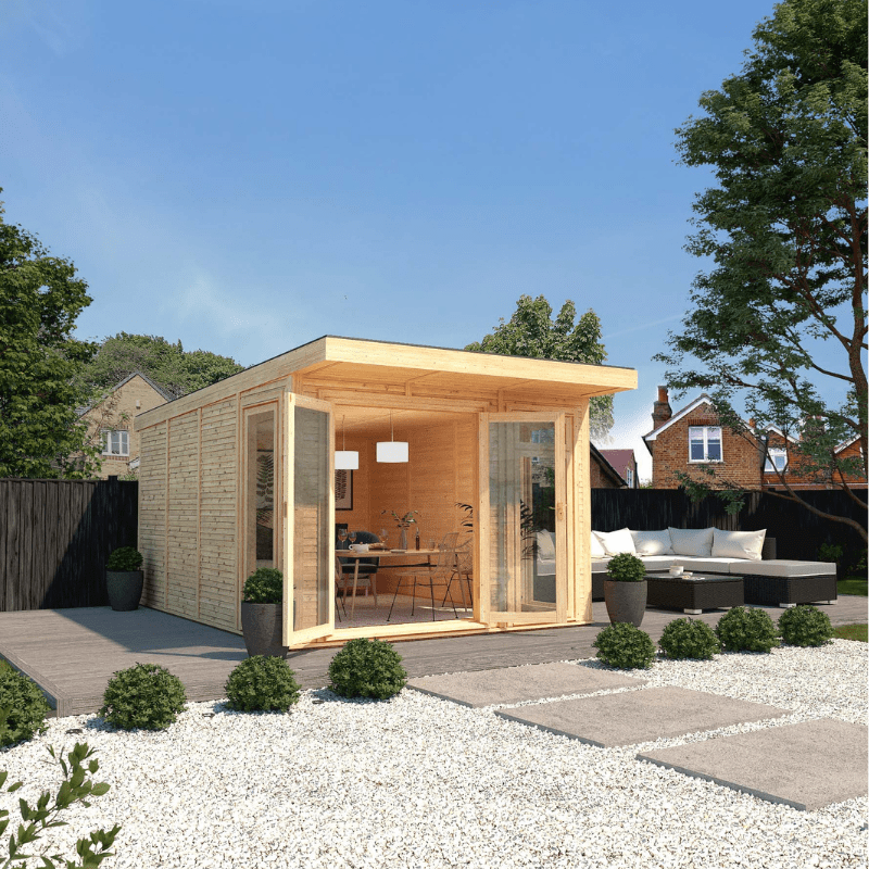 Woodlands Edwinstowe3x4m Premium Insulated Garden Room