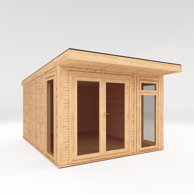 Woodlands Edwinstowe3x4m Premium Insulated Garden Room