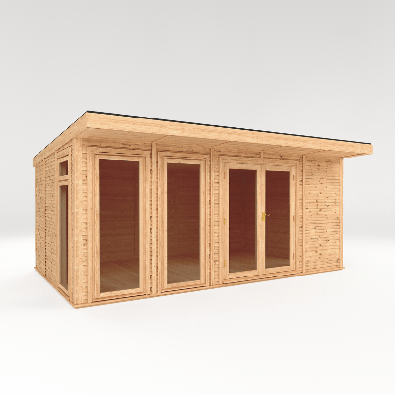 Woodlands Edwinstowe 5x3m Premium Insulated Garden Room