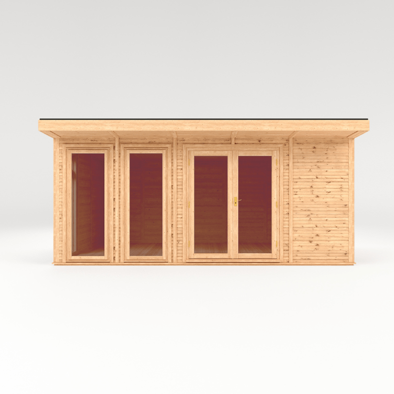 Woodlands Edwinstowe 5x3m Premium Insulated Garden Room