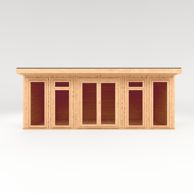 Woodlands Edwinstowe 6x3m Premium Insulated Garden Room