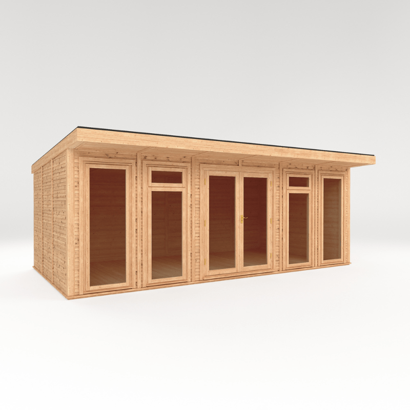 Woodlands Edwinstowe 6x3m Premium Insulated Garden Room