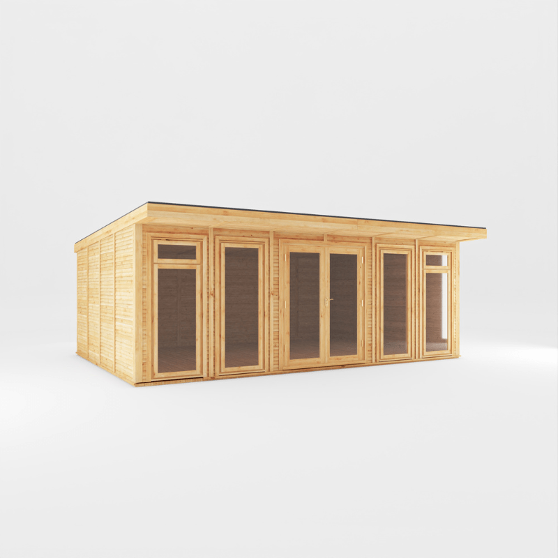 Woodlands Edwinstowe 6x4m Premium Insulated Garden Room