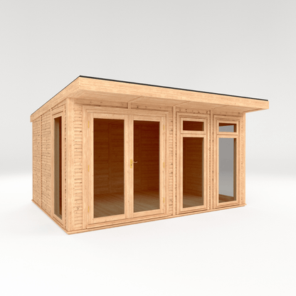 Woodlands Edwinstowe 4x3m Premium Insulated Garden Room