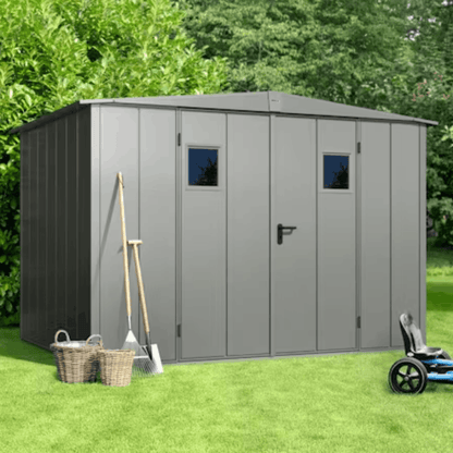Hormann Berry Modern Style With Gable Roof – Premium Metal Shed
