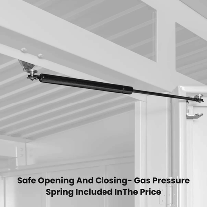 Hormann Berry Modern Style With Gable Roof – Premium Metal Shed