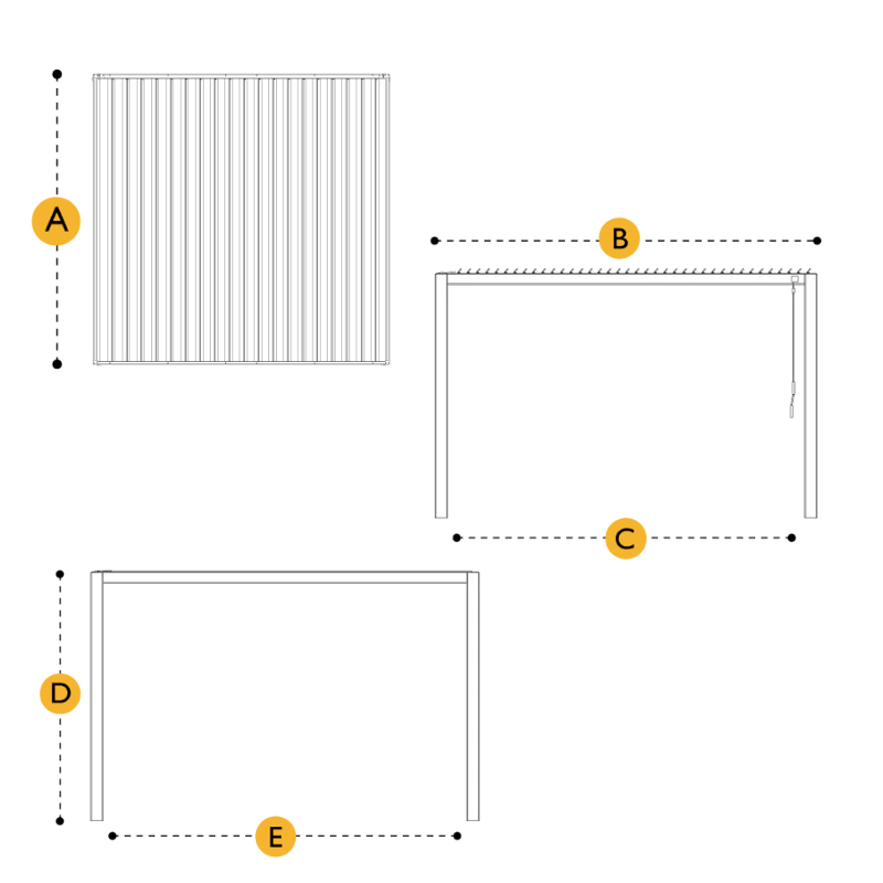 Luxe Manual Louvered Roof LED Aluminium Pergola.png